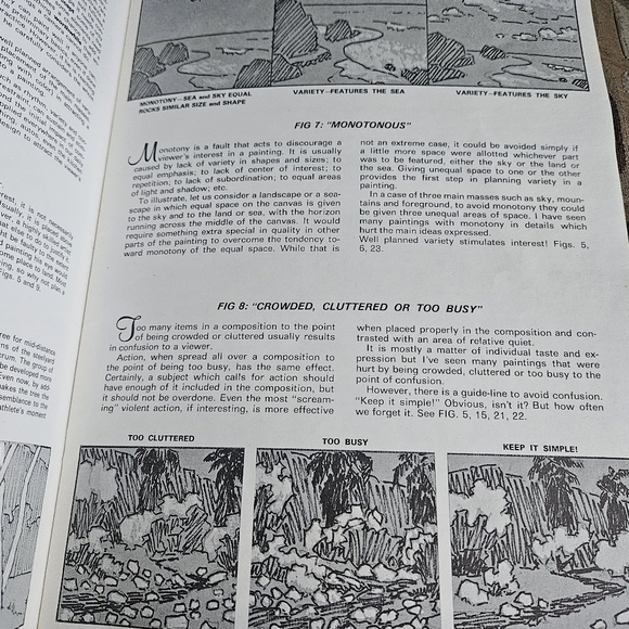 Common Faults in Oil Painting by Claude Parsons #125 Walter Foster How to VTG - Picture 15 of 16